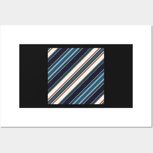 Boot Edge Edge Diagonal Stripe Posters and Art